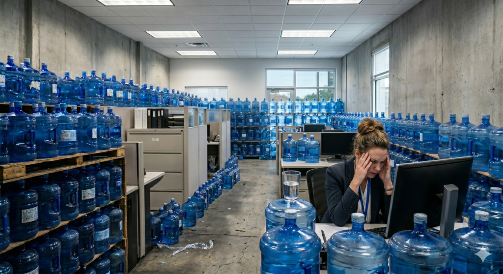 The Hidden Costs of Bottled Water Delivery: Is Your Office Overpaying? gemini generated image hxiwyphxiwyphxiw